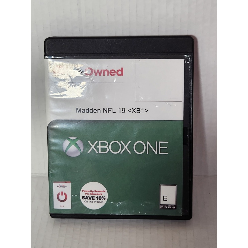 Madden NFL 19 -‎ Xbox One Disc Only